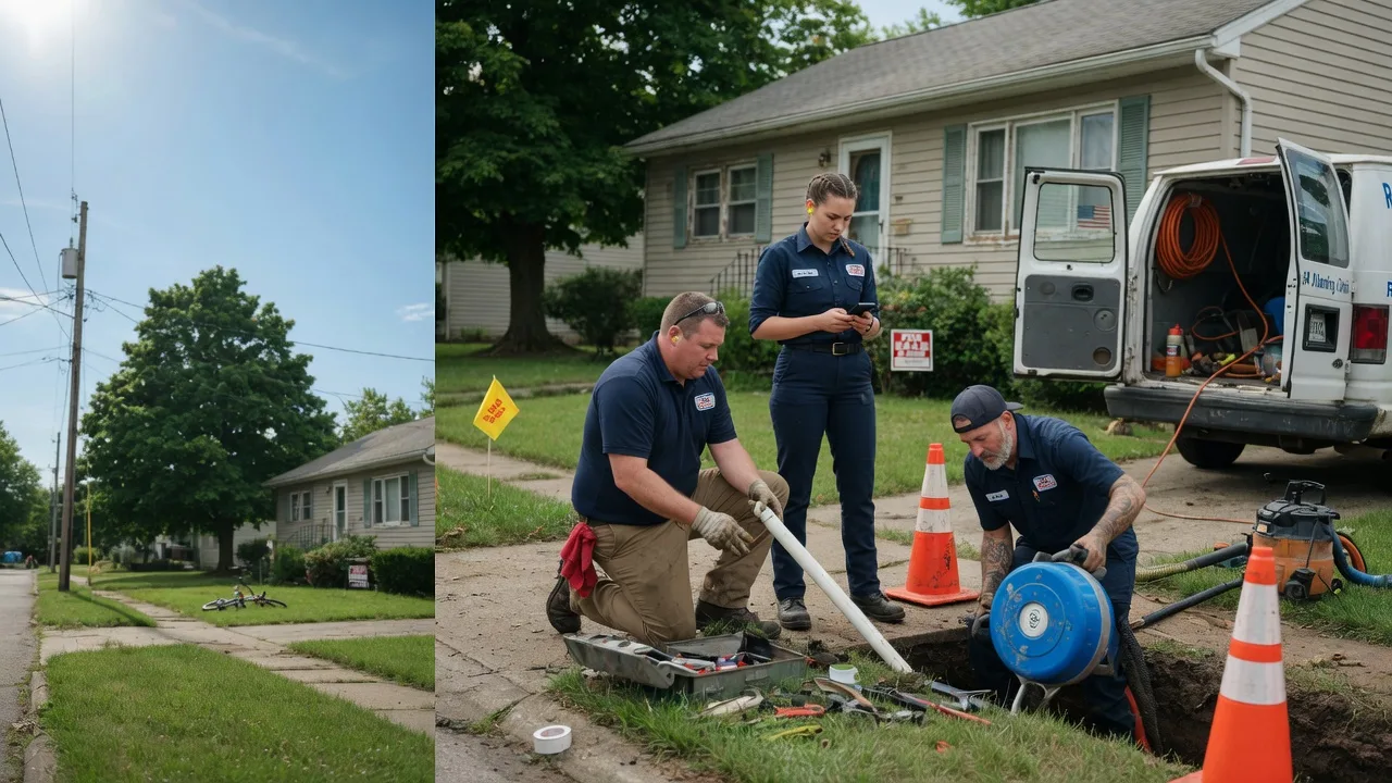 Sewer Line Repair in Millstadt, IL near me